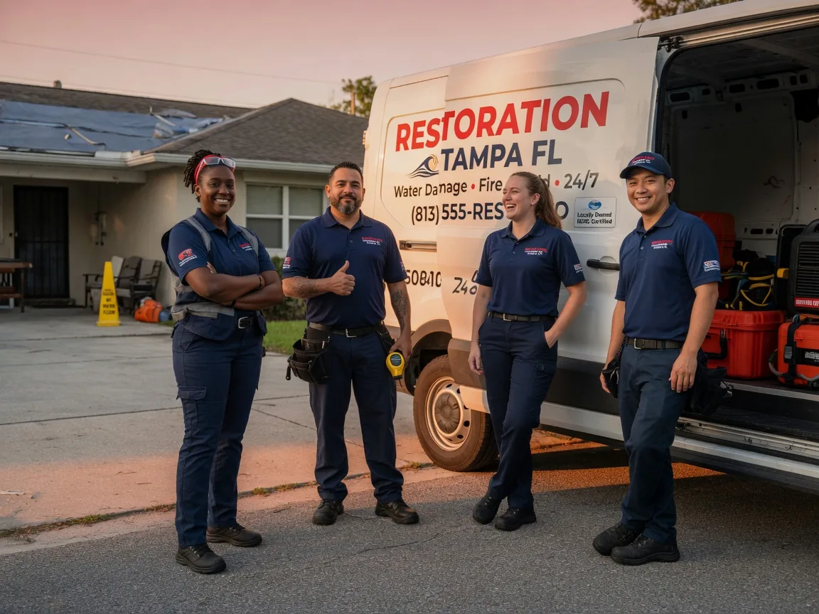 Water Damage Restoration company in Sondheimer, LA